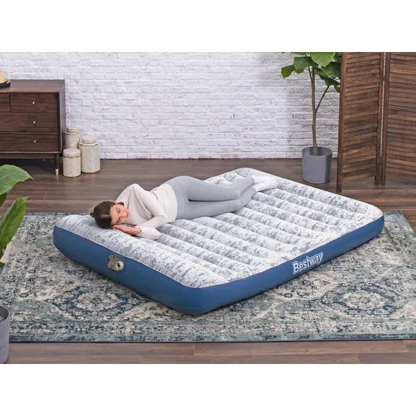 Bestway felfújható Queen matrac 203×152×30 cm beépített pumpával