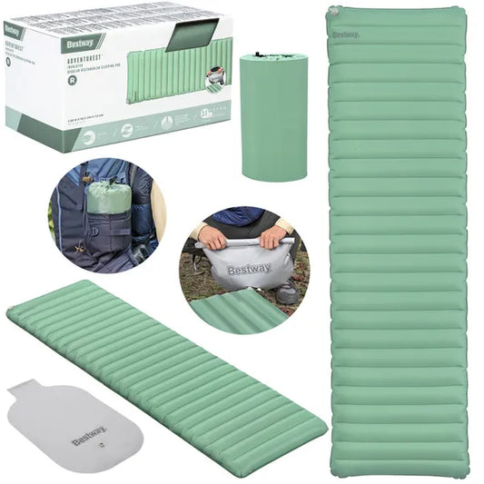 Bestway AdventuRest felfújható túramatrac 188x58,5x7,5 cm, pumpazsákkal