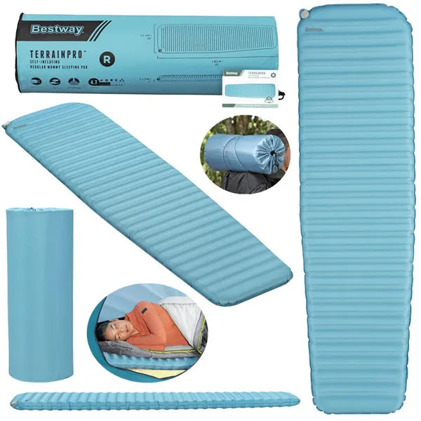 Bestway TerrainPro önfelfújó túraszőnyeg 183×51×5,1 cm R4,7