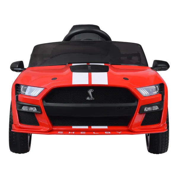 Akkus Ford Mustang Shelby GT500 gyerekautó 12V, távirányító, EVA kerekekkel