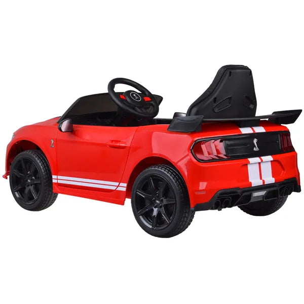 Akkus Ford Mustang Shelby GT500 gyerekautó 12V, távirányító, EVA kerekekkel