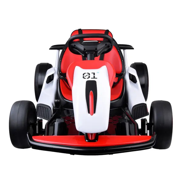 Akkumulátoros drift gokart gyerekeknek, 2×24 V 200 W motor, 5 pontos öv