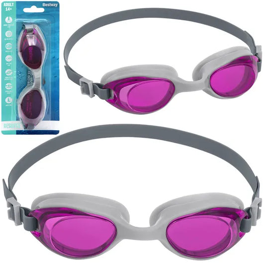 Bestway Resurge úszószemüveg, 14+, UV szűrő, páramentes, állítható pánt