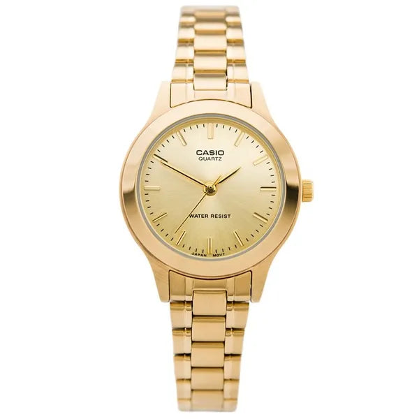 Casio LTP-1128N-9A női karóra, arany, rozsdamentes acél, quartz
