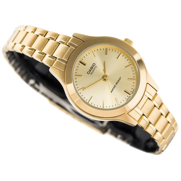 Casio LTP-1128N-9A női karóra, arany, rozsdamentes acél, quartz