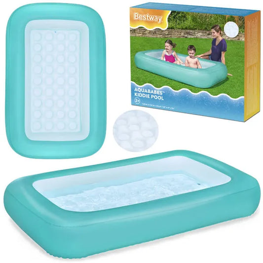 Bestway Aquababes felfújható babamedence puha aljjal 165×104×25 cm