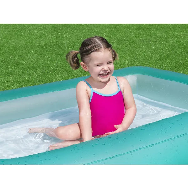 Bestway Aquababes felfújható babamedence puha aljjal 165×104×25 cm