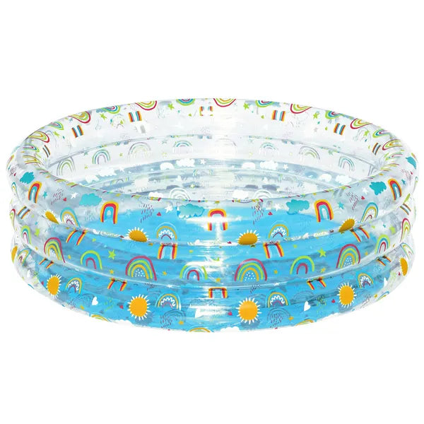 Bestway gyümölcs mintás felfújható gyermekmedence, 150×53 cm, 445 l