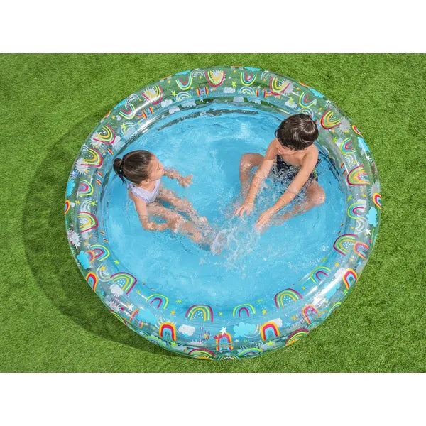 Bestway gyümölcs mintás felfújható gyermekmedence, 150×53 cm, 445 l