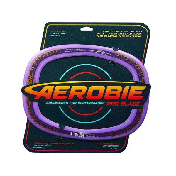 Aerobie Pro Blade lila frizbi, 35 cm, könnyű műanyag dobókorong