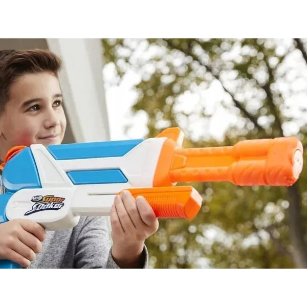 Nerf Super Soaker Twister vízipisztoly, forgó dupla sugár, 1094 ml, 67 cm