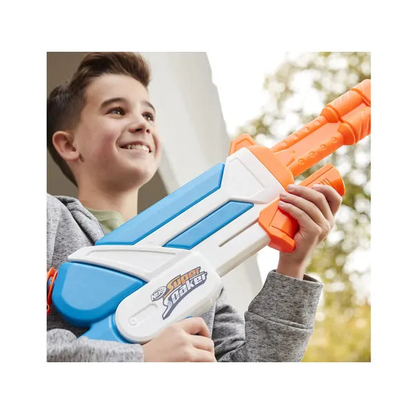 Nerf Super Soaker Twister vízipisztoly, forgó dupla sugár, 1094 ml, 67 cm