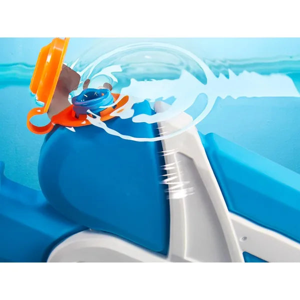 Nerf Super Soaker Twister vízipisztoly, forgó dupla sugár, 1094 ml, 67 cm