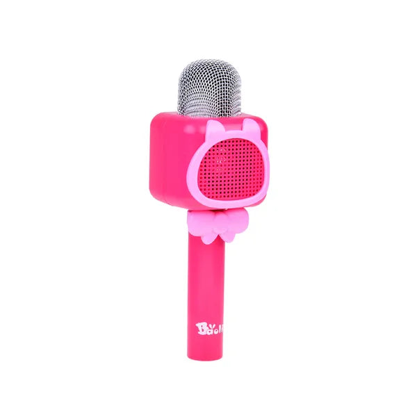 Gyerek vezeték nélküli karaoke mikrofon Bluetooth-szal, felvétel és hangmódok