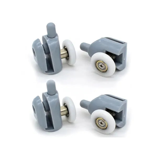 8 darabos univerzális zuhanykabin görgőkészlet, 23 mm, 4-6 mm üveghez
