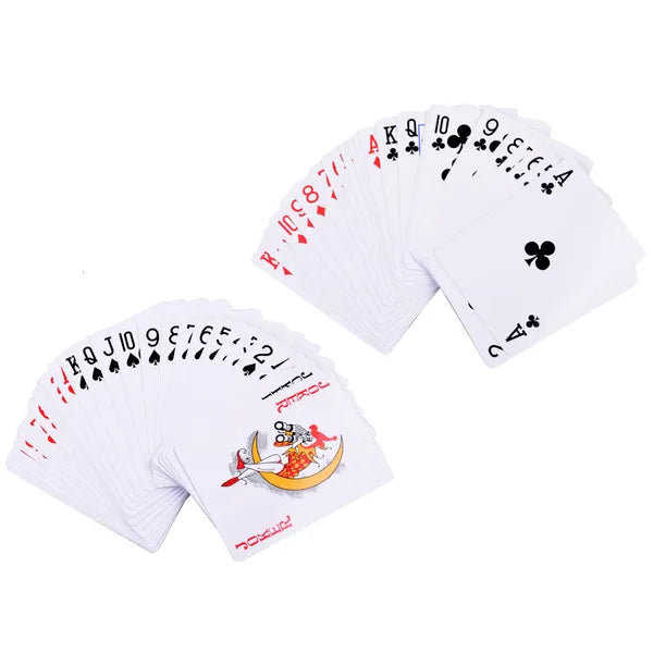 2 az 1-ben póker és blackjack készlet 100 zsetonnal, 2 pakli kártyával