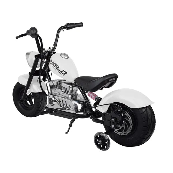 24V gyerek elektromos chopper motorkerékpár, 20 km/h, 80 kg teherbírás