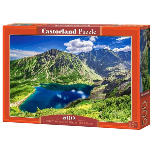 500 darabos Fekete-tó tátrai panoráma puzzle, 47×33 cm