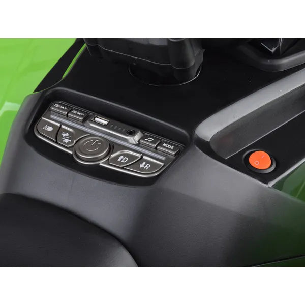 Gyerek 4x4 akkumulátoros quad, 12V, távirányítóval, zöld