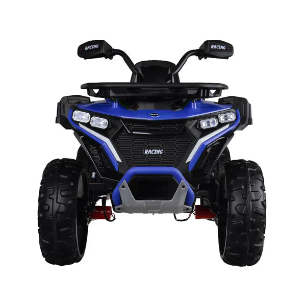 Gyermek 4x4 elektromos nagy quad 12 V, kék, EVA kerekek