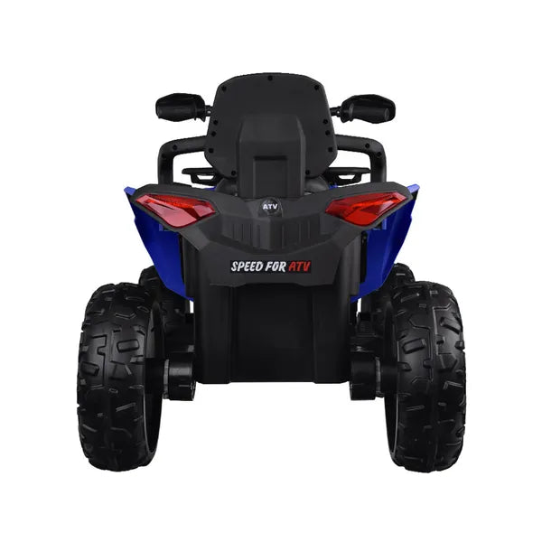 Gyermek 4x4 elektromos nagy quad 12 V, kék, EVA kerekek