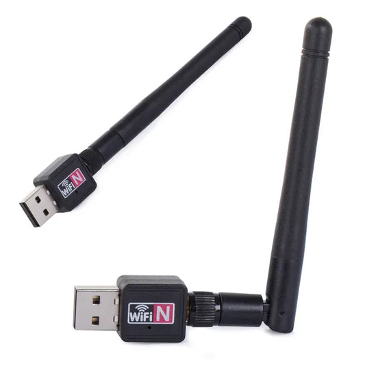 USB WiFi adapter 600 Mbps sebességgel külső állítható antennával
