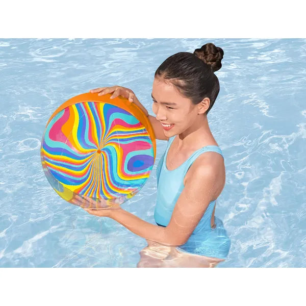 Bestway TWIST felfújható strandlabda, 46 cm, színes PVC