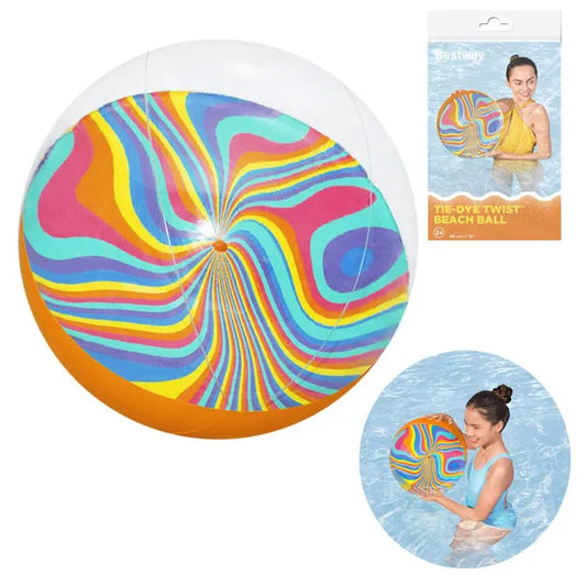 Bestway TWIST felfújható strandlabda, 46 cm, színes PVC