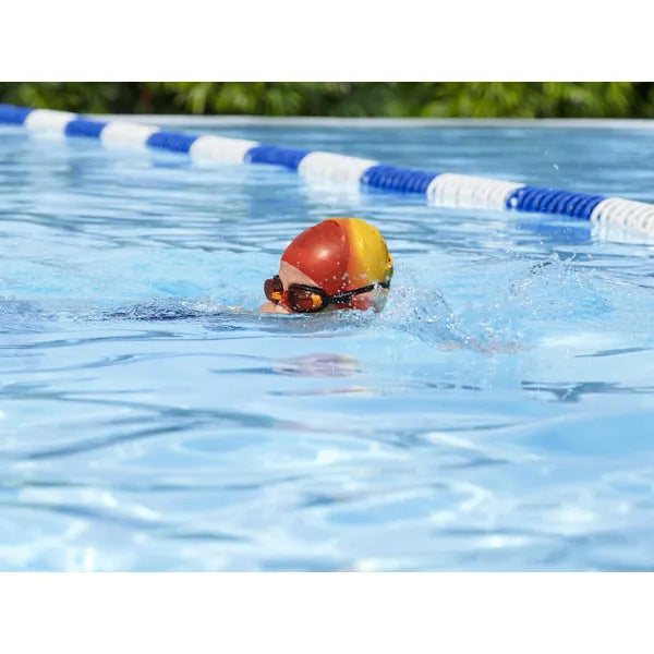 Színes szilikon úszósapka gyerekeknek 3+, latexmentes ergonomikus