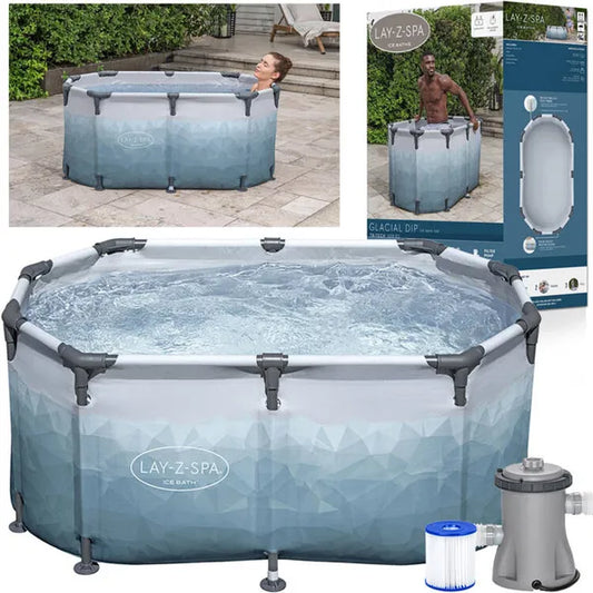 Bestway Glacial Dip jégfürdő kád 150×90 cm, pumpával