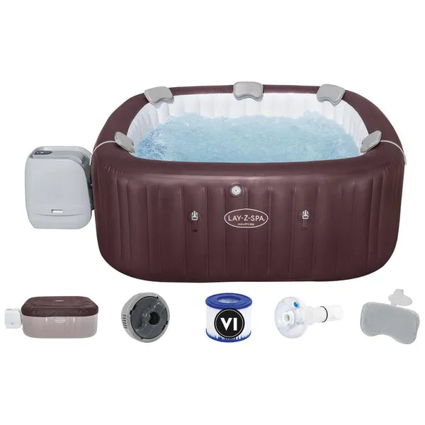 Bestway Lay-Z-Spa Maldives Pro 7 felfújható jakuzzi 201×201 cm 5-7 fő WiFi LED