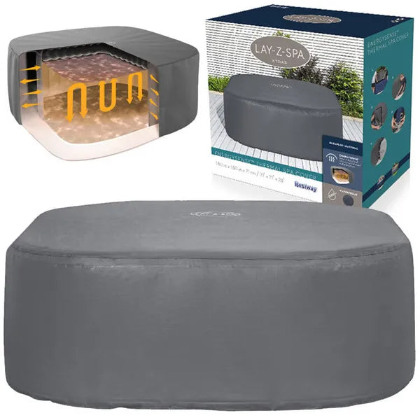 Energysense DuraPlus hőszigetelő takaró Lay-Z-Spa 180×180 cm masszázsmedencéhez