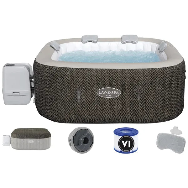 BESTWAY Lay-Z-Spa Cabo Jakuzzi hydrojet spa 4-6 főre wifi-vel (60167)