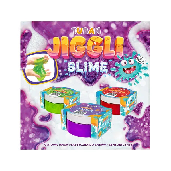 Áfonya jiggly slime 500g - illatos kék slime gyerekeknek