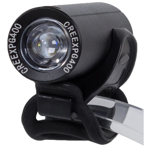 USB-tölthető első kerékpár lámpa 350 lm CREE LED, IPX6, alumínium