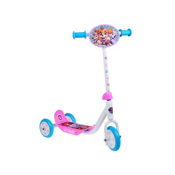 Háromkerekű gyerek roller Paw Patrol, rózsaszín, 20 kg teherbírás