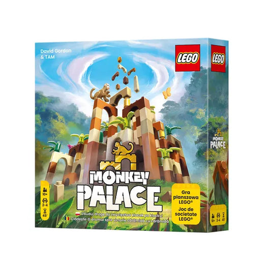 LEGO Monkey Palace lépcsőépítő társasjáték, 231 elem