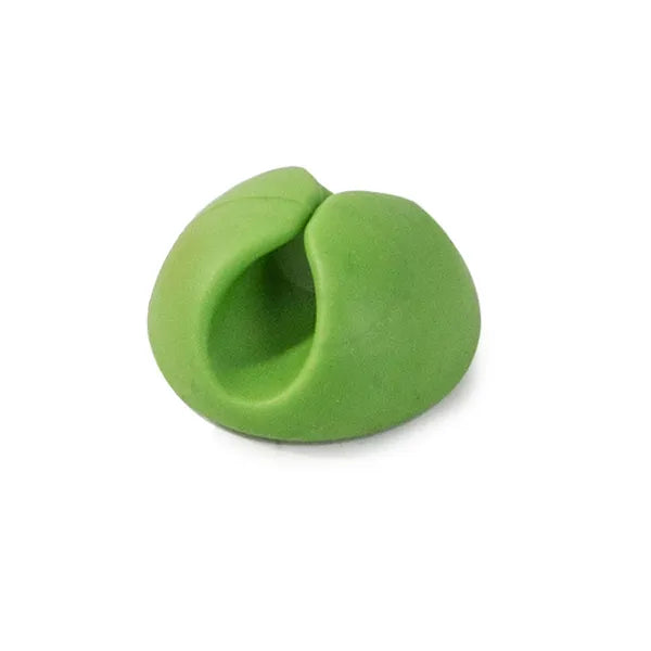 Öntapadós kábelrögzítő klipsz készlet, 6 db, 2,7 cm