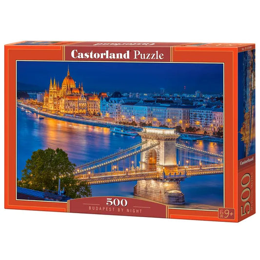 Budapest by night 500 darabos puzzle, 47×33 cm