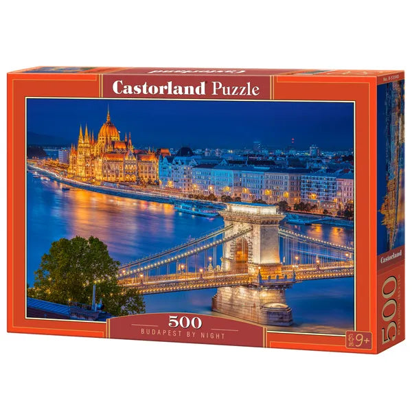 Budapest by night 500 darabos puzzle, 47×33 cm