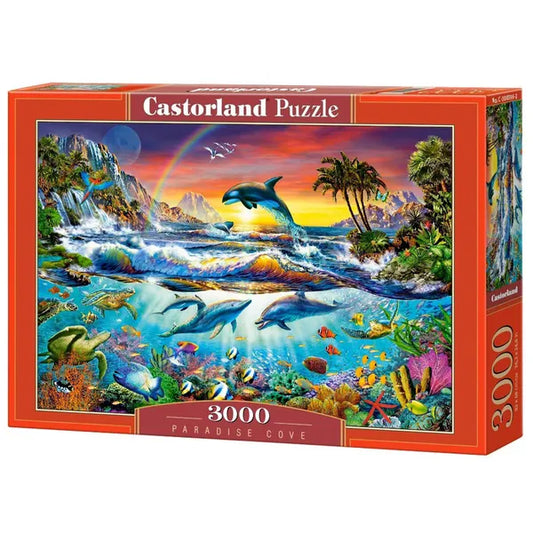 Castorland Paradise Cove kirakó, 3000 darabos, 92×68 cm