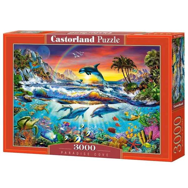 Castorland Paradise Cove kirakó, 3000 darabos, 92×68 cm