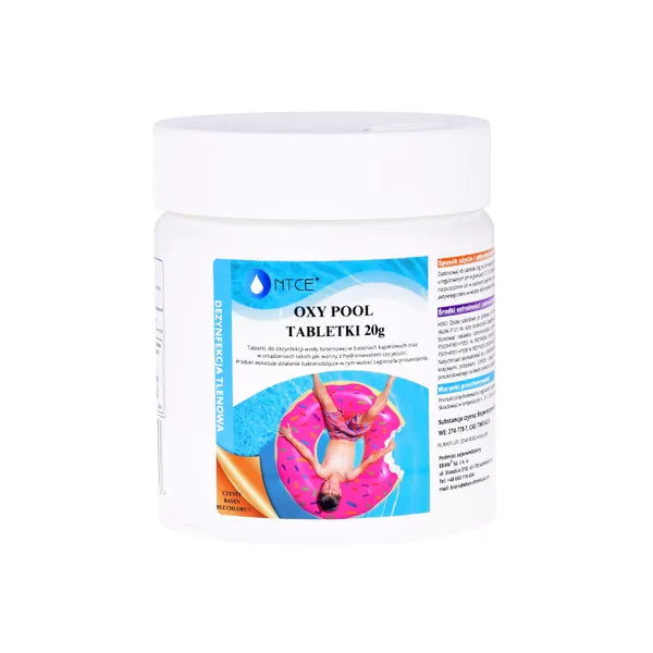 OxygenPool aktív oxigén tabletta medence- és pezsgőfürdő fertőtlenítéshez, 0,5 kg