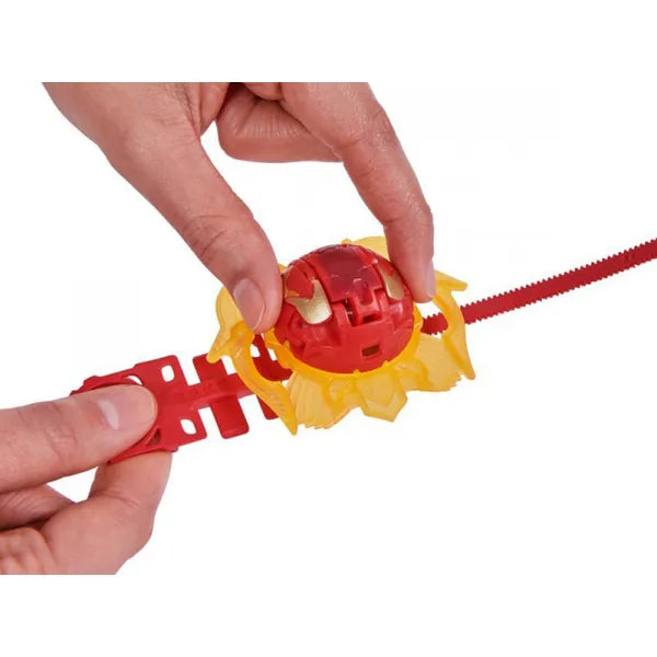Bakugan gyűjtődoboz figurákkal és kártyákkal – Baku-Tin készlet