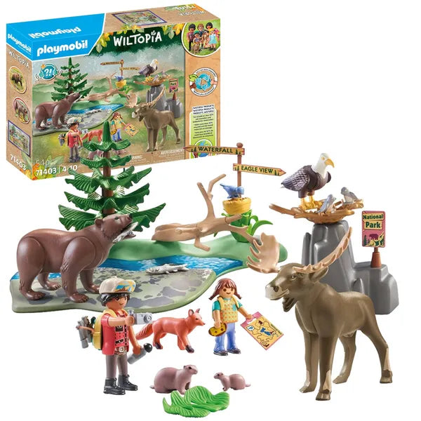 Playmobil Wiltopia Észak-amerikai állatok építőjáték készlet, 54 db