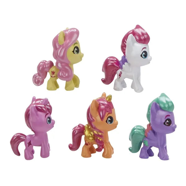 My Little Pony Kristály Lámpás játékszett bőröndben, 5 figura, 55 kiegészítő