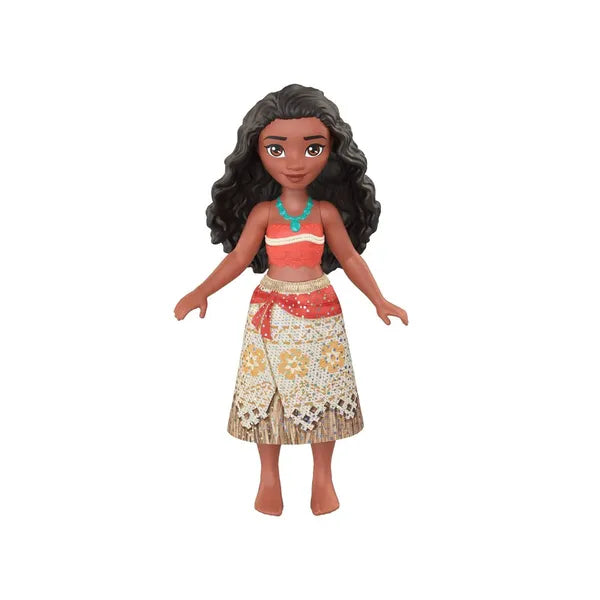 Disney Hercegnő mini Moana baba, 10 cm, részletgazdag kidolgozás
