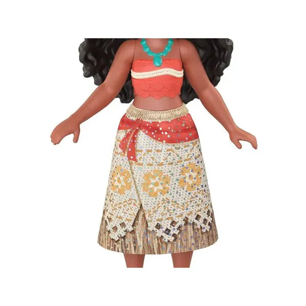 Disney Hercegnő mini Moana baba, 10 cm, részletgazdag kidolgozás