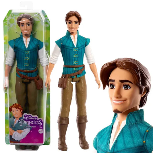 Disney Hercegnők Flynn Rider baba, 30 cm, mozgatható ízületek, Mattel