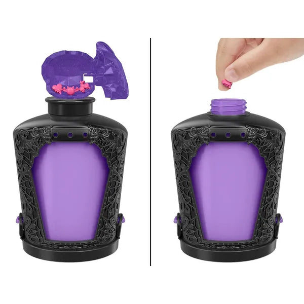 Monster High Elixír mini meglepetés baba, 7,5 cm, 3 kiegészítővel, vakdoboz, 1 db